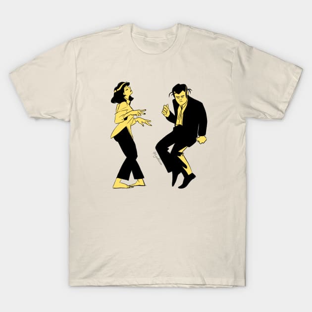 Pulp Fiction vol 4 T-Shirt by Lou